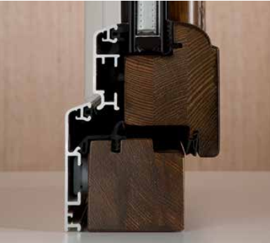 Infissi in legno/alluminio LX750